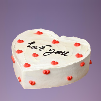 Heart Shape Pineapple Cake-Half Kg