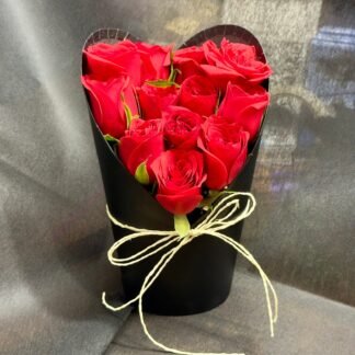 Red Heart Small Arrangement-By PGA