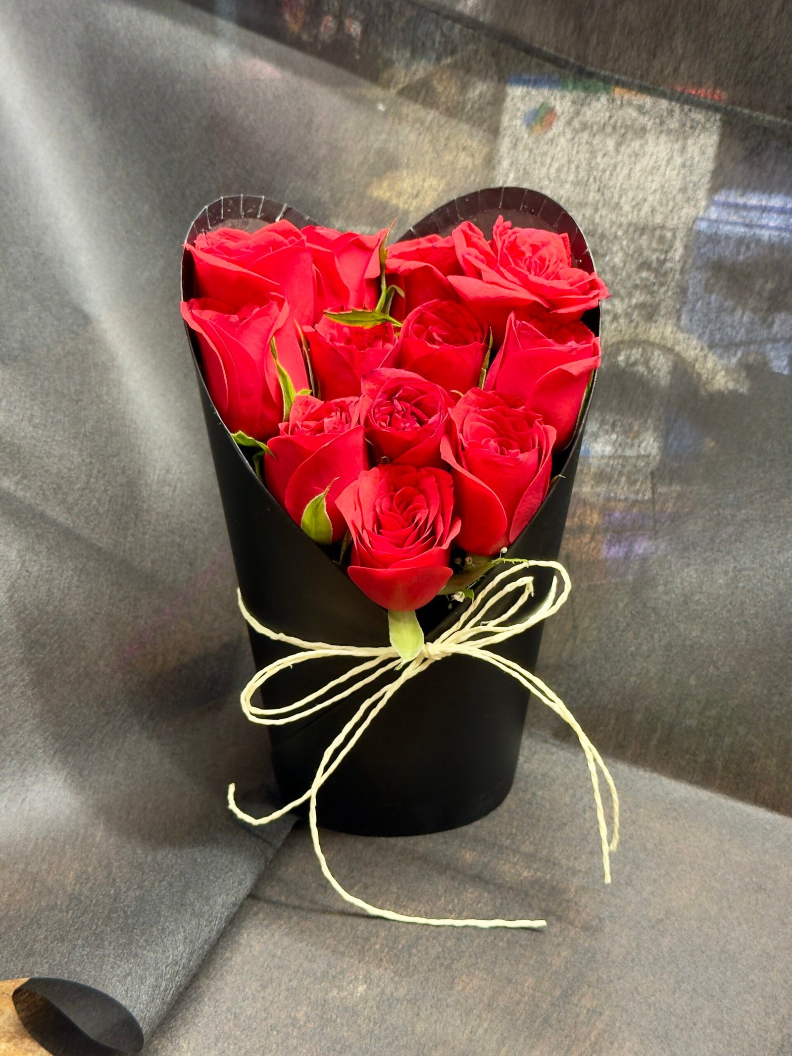 Red Heart Small Arrangement-By PGA
