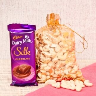 Plain Silk Cashew Delight Combo