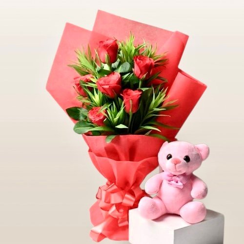 Red Roses n Teddy