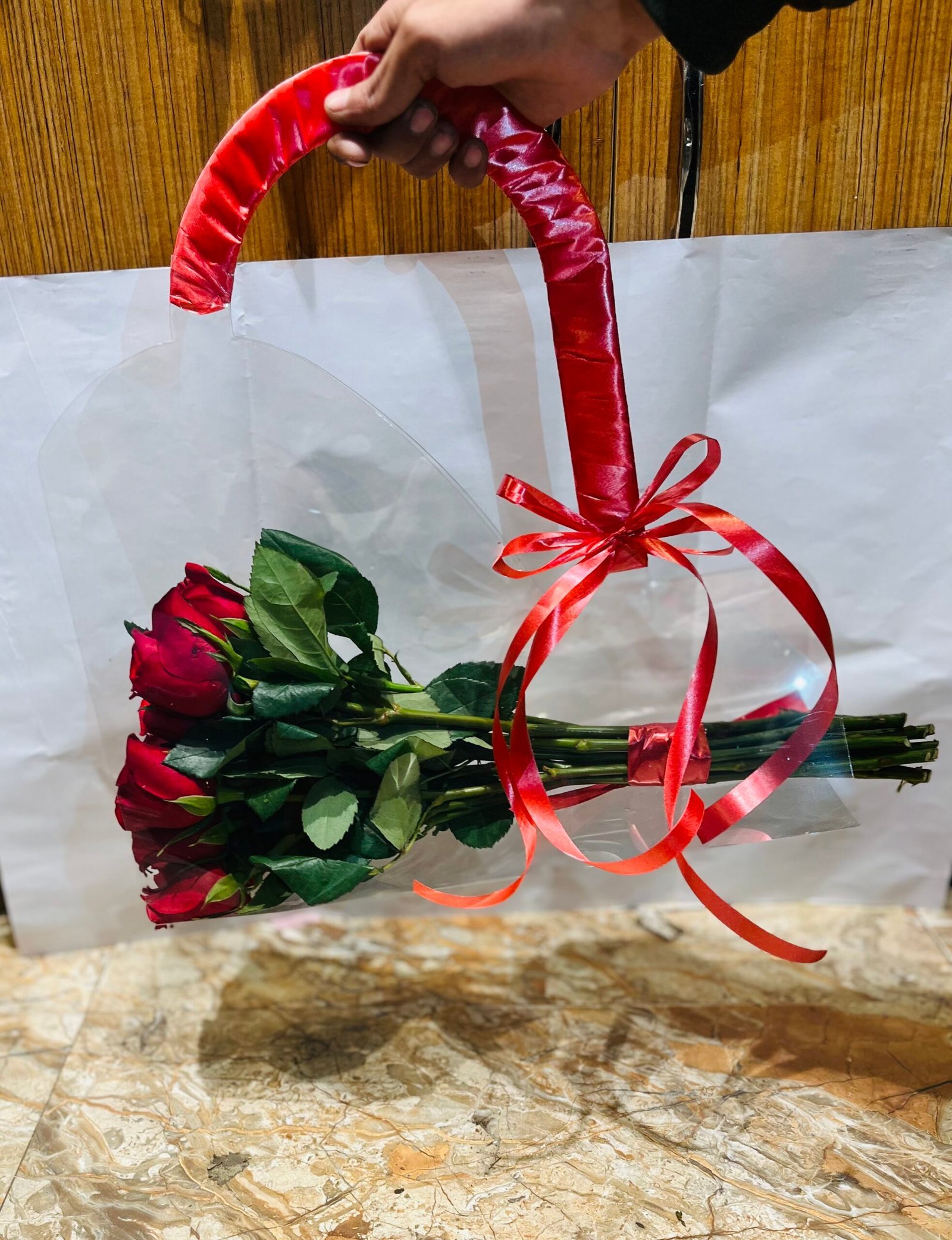 Red Roses Beauty Bag - Image 2