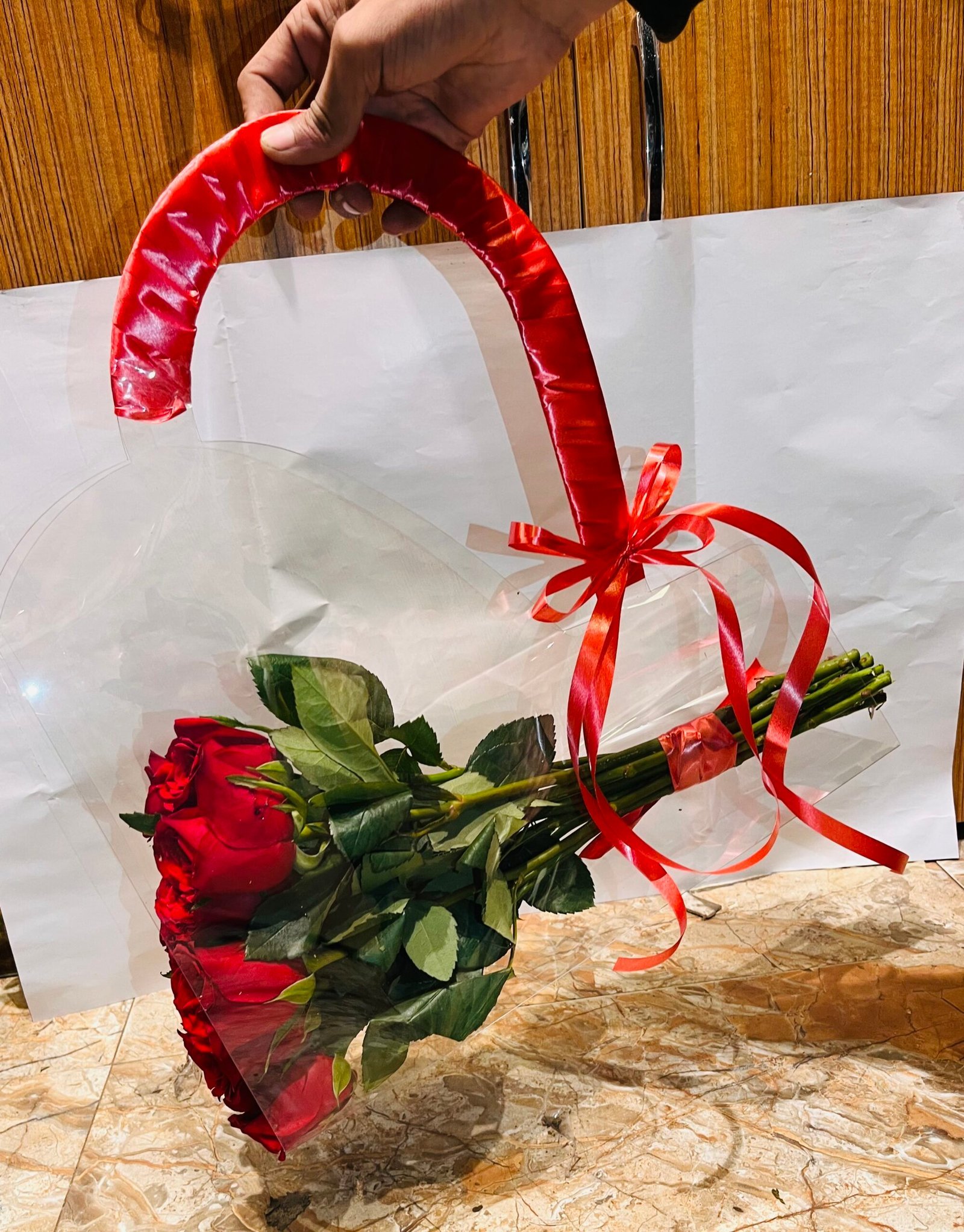 Red Roses Beauty Bag