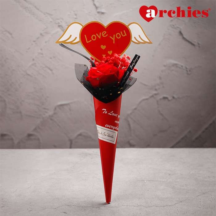 Archies Artificial Single Rose