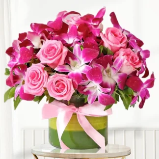 Orchids & Roses Arrangement