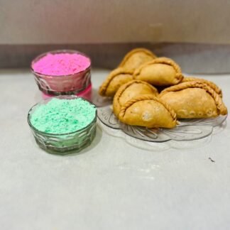 Plain Gujiya & Gulal Pack