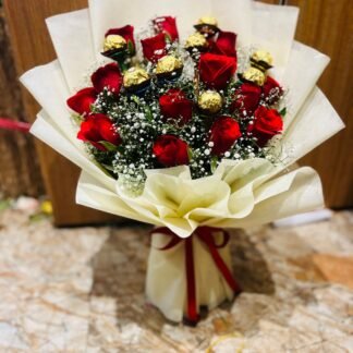 Sprinkle of Rose n Chocolates Combo