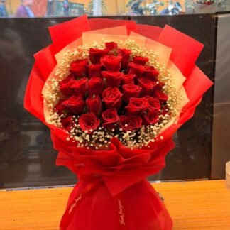 Hotness Of Red Roses-By PGA