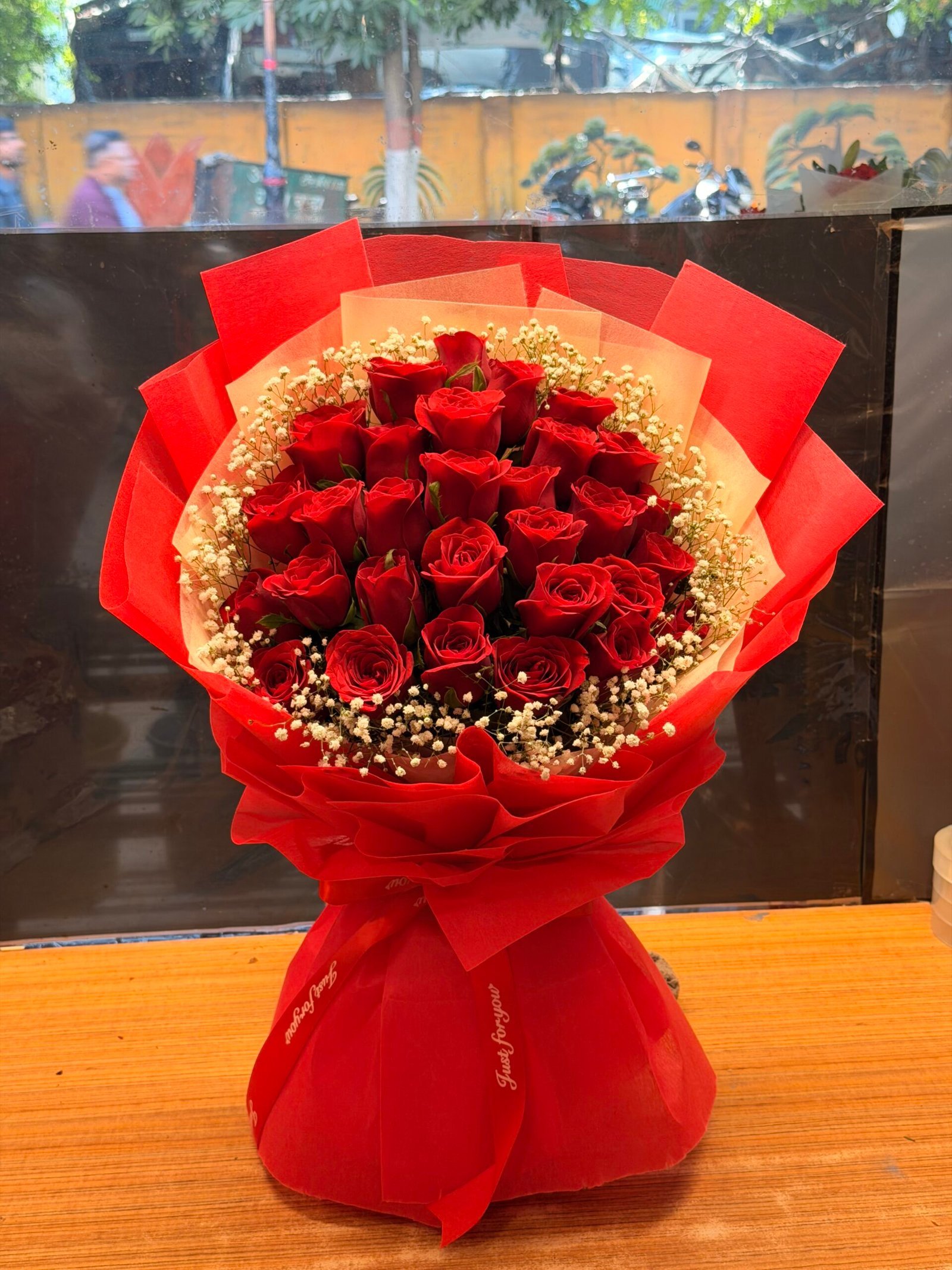 Hotness Of Red Roses-By PGA