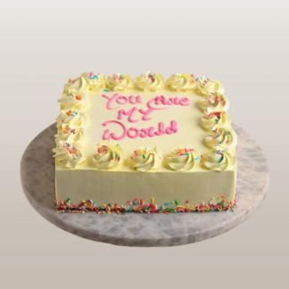 You are my world Pineapple Cake-Half Kg