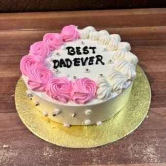 Best Dad Ever Pineapple Cake-Half Kg