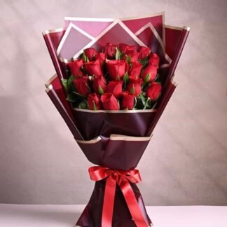 Premium Red Roses Charm
