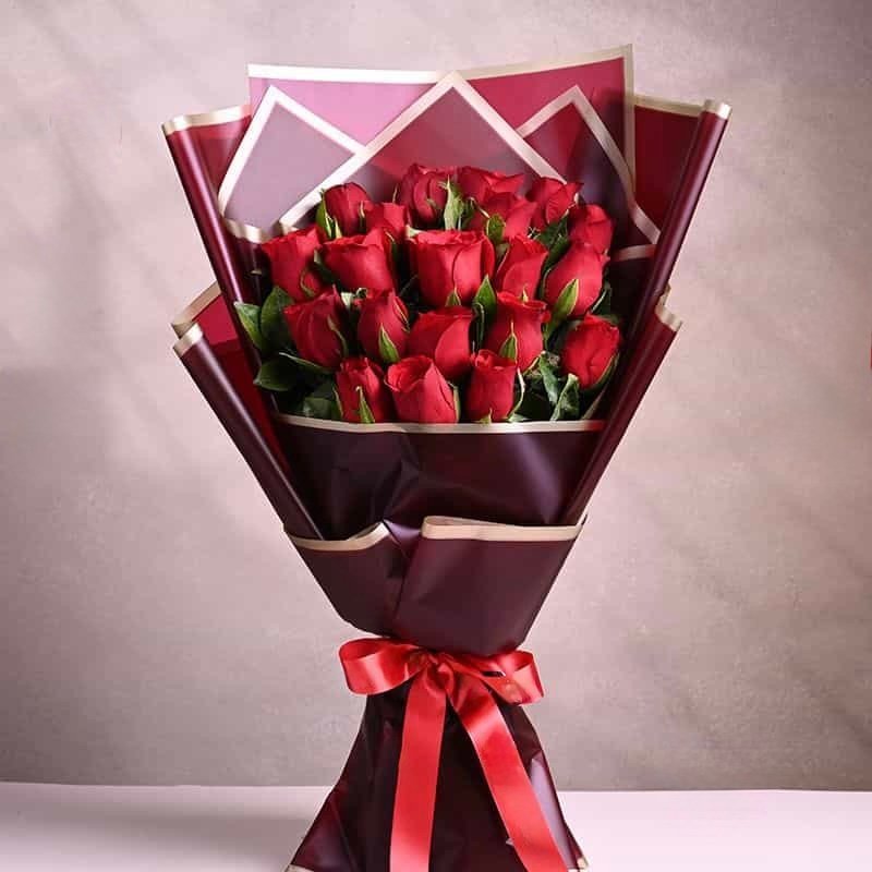 Premium Red Roses Charm