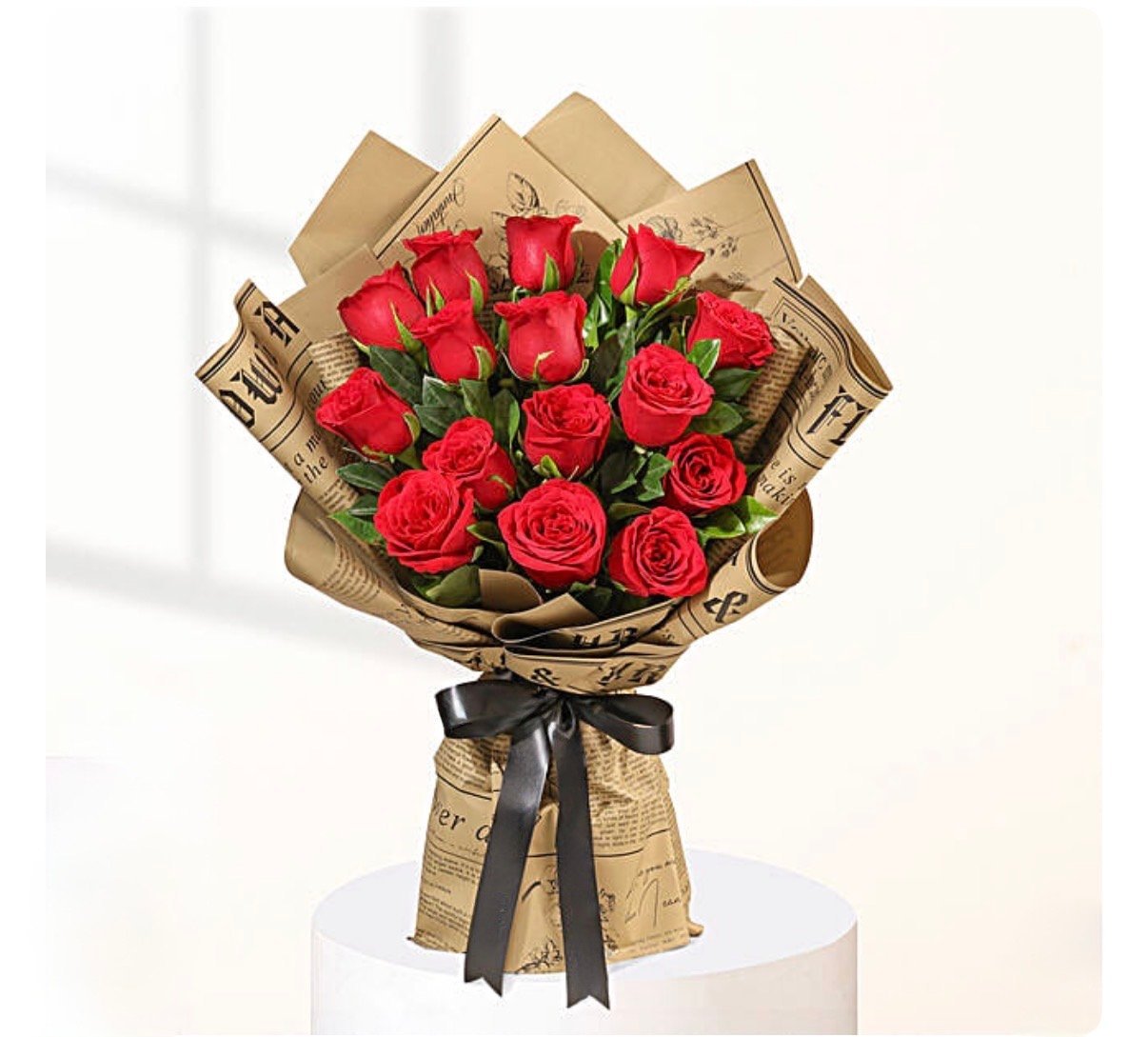Dashing Red Roses Charm