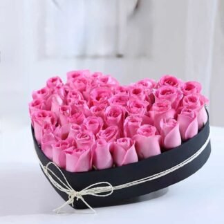 Princess Rose Heart Box