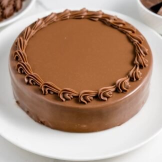 Simple Belgian Chocolate Cake-Half Kg
