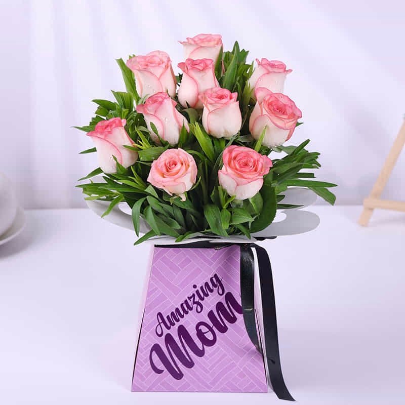 Touch Of Pink Rose Magic For Mom
