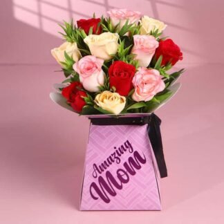 Mix Roses For Amazing Mom