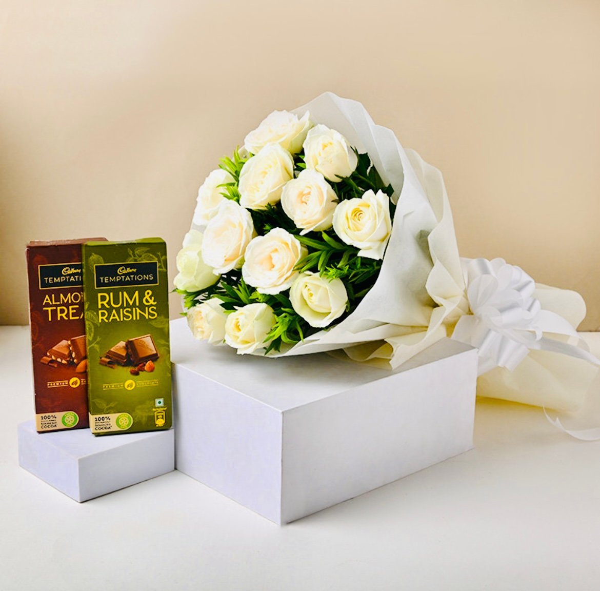 Perfect White & Chocolates Combo