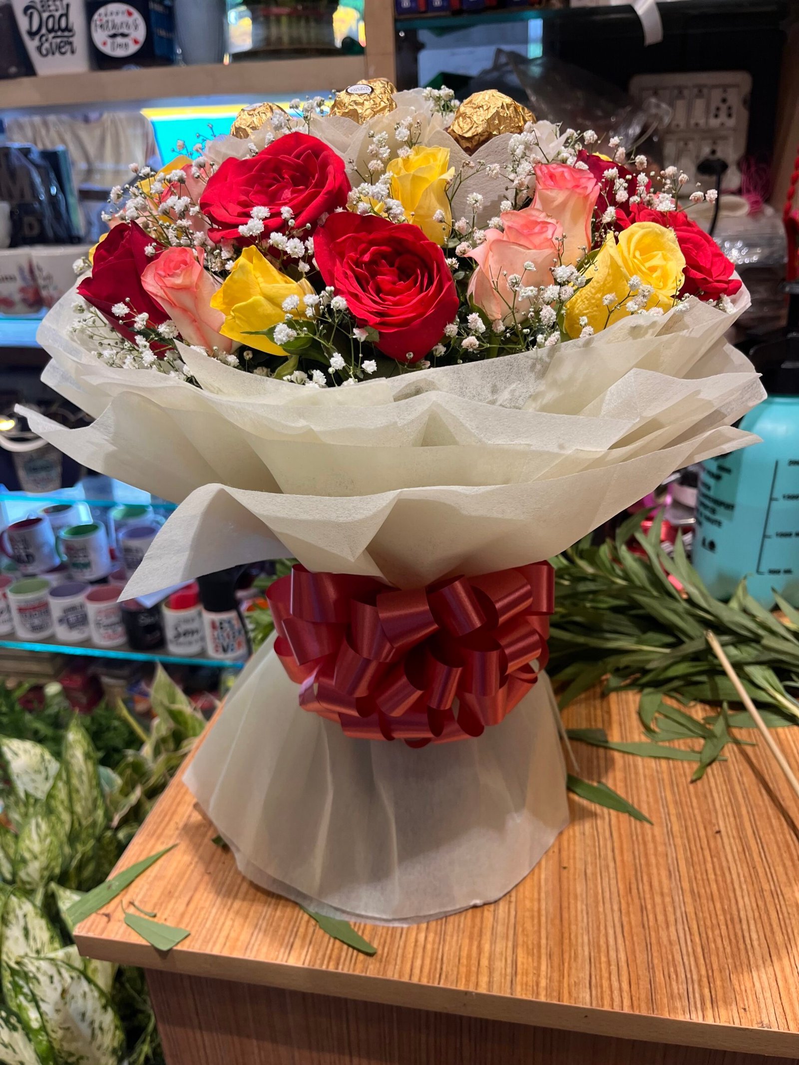 Forever Mix Roses n Ferrero Rocher - Image 2