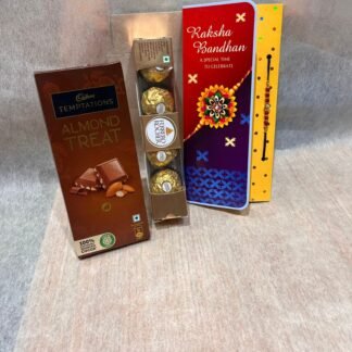 Single Rakhi With Mix Chocolates