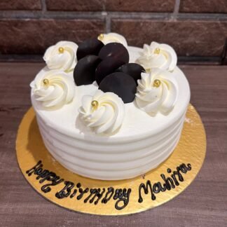 Decorative Butterscotch Cake