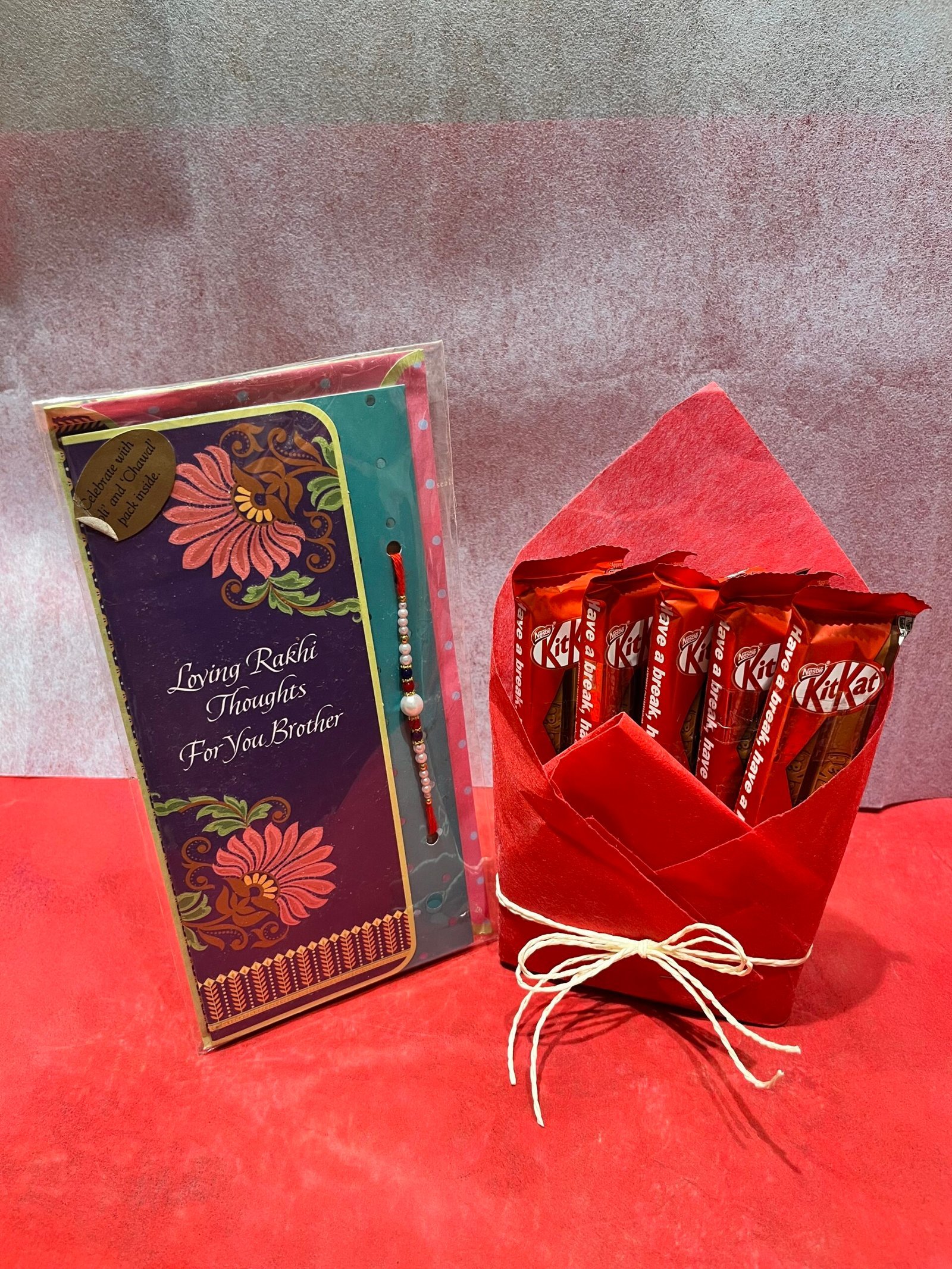 1 Rakhi N Kitkat Chocolates
