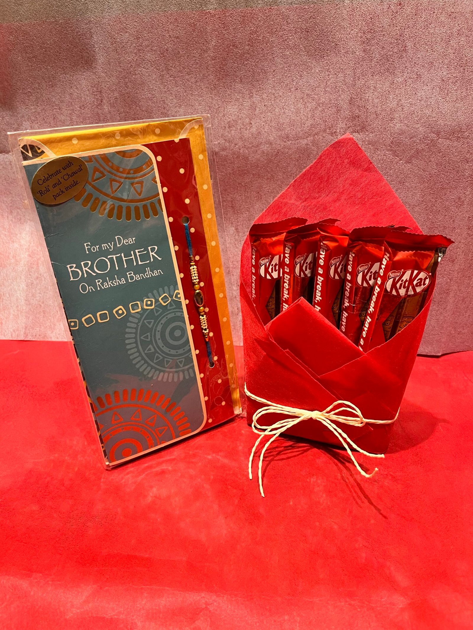1 Rakhi N Kitkat Chocolates
