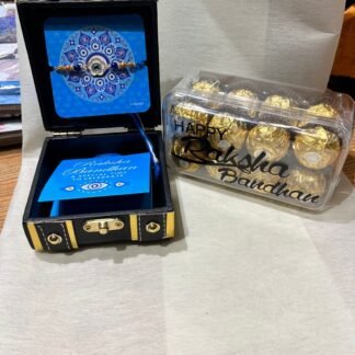 Evil Eye Rakhi Gift Box N Customise Ferrero Box