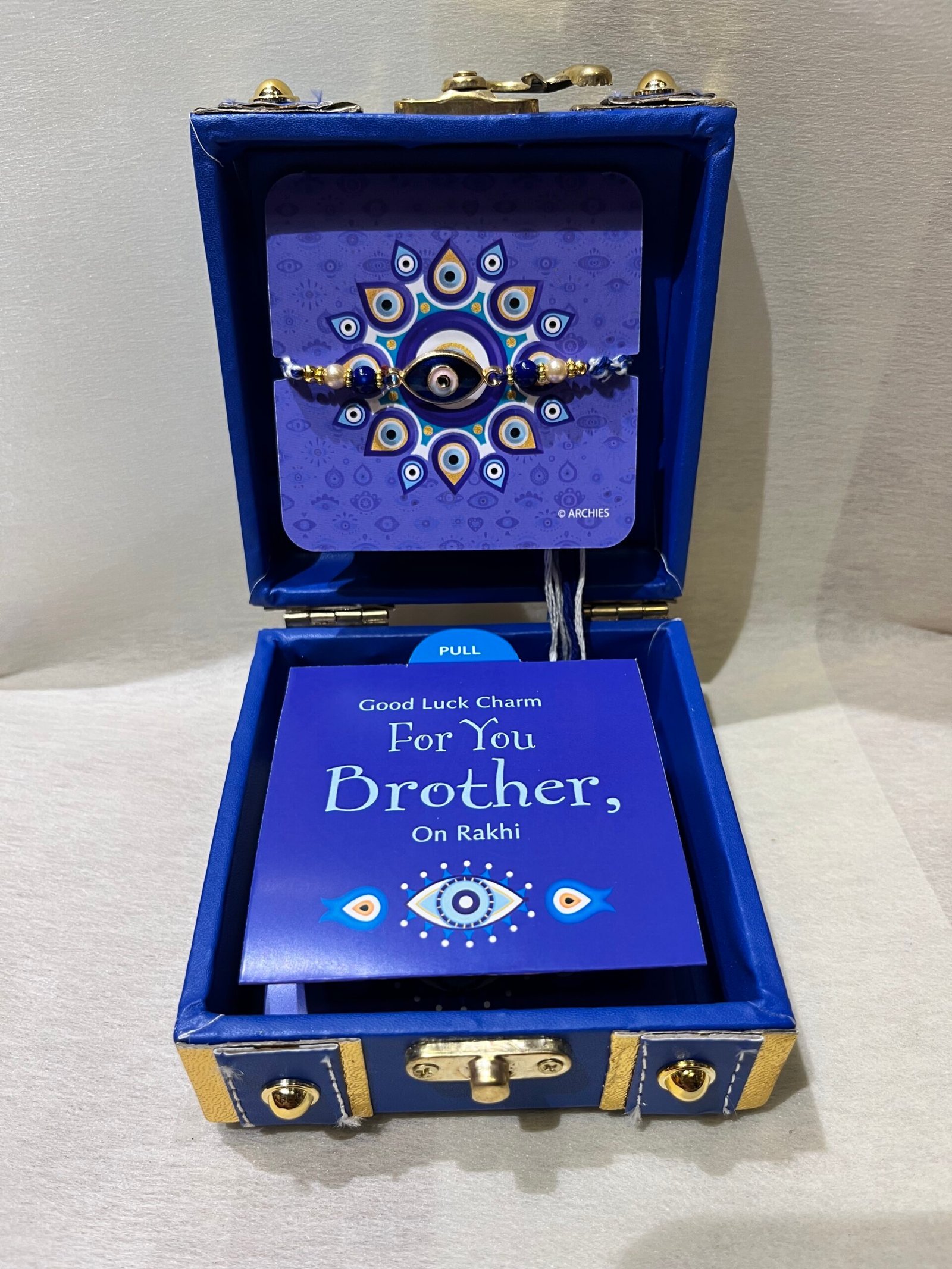 Evil Eye Rakhi Gift Box N Customise Ferrero Box - Image 2