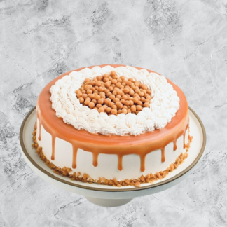 Crunchy Butterscotch Cake