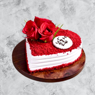 Rosy Red Velvet Cake-Half Kg