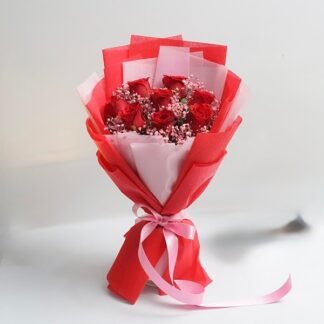 Majestic Red Roses Bouquet-PGA