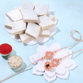 Bhaiya Bhabhi Latkan Rakhi With Kaju Katli