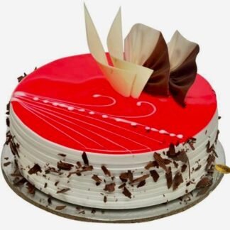 Strawberry Glaze Cake-Half Kg