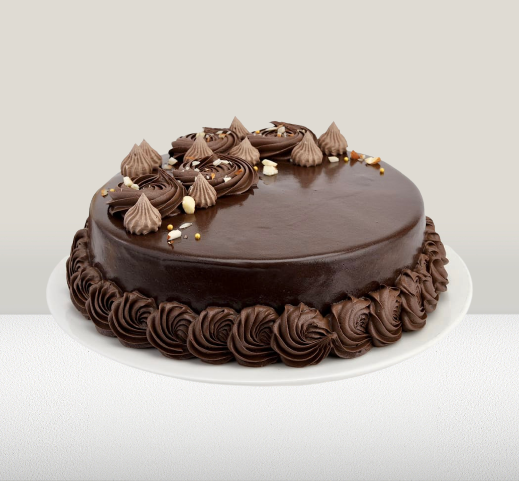 1 KG Dark Chocolate Truffle Cake
