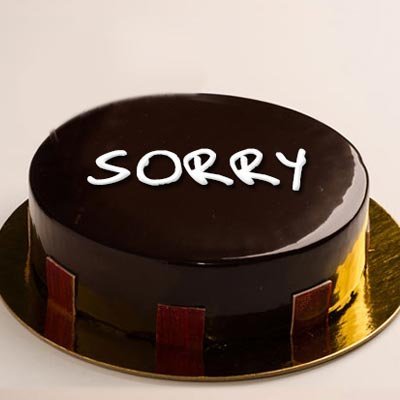 Sorry Chocolaty Cake-Half Kg